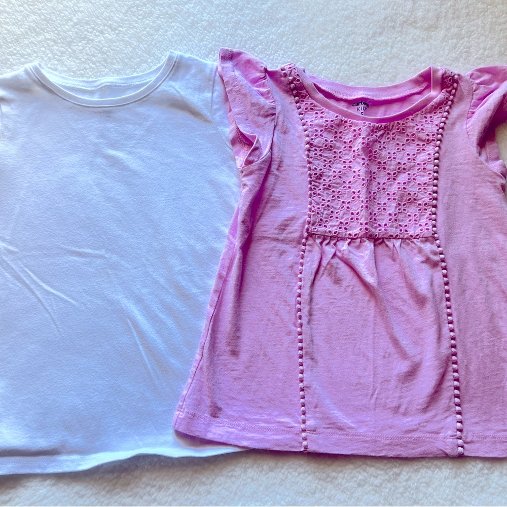 Girls T-shirts. 5T